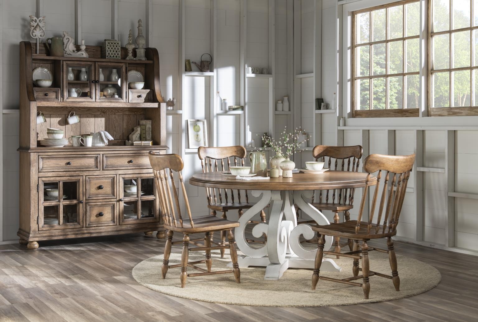 Legacy Classic Vintage Market Round Dining Table