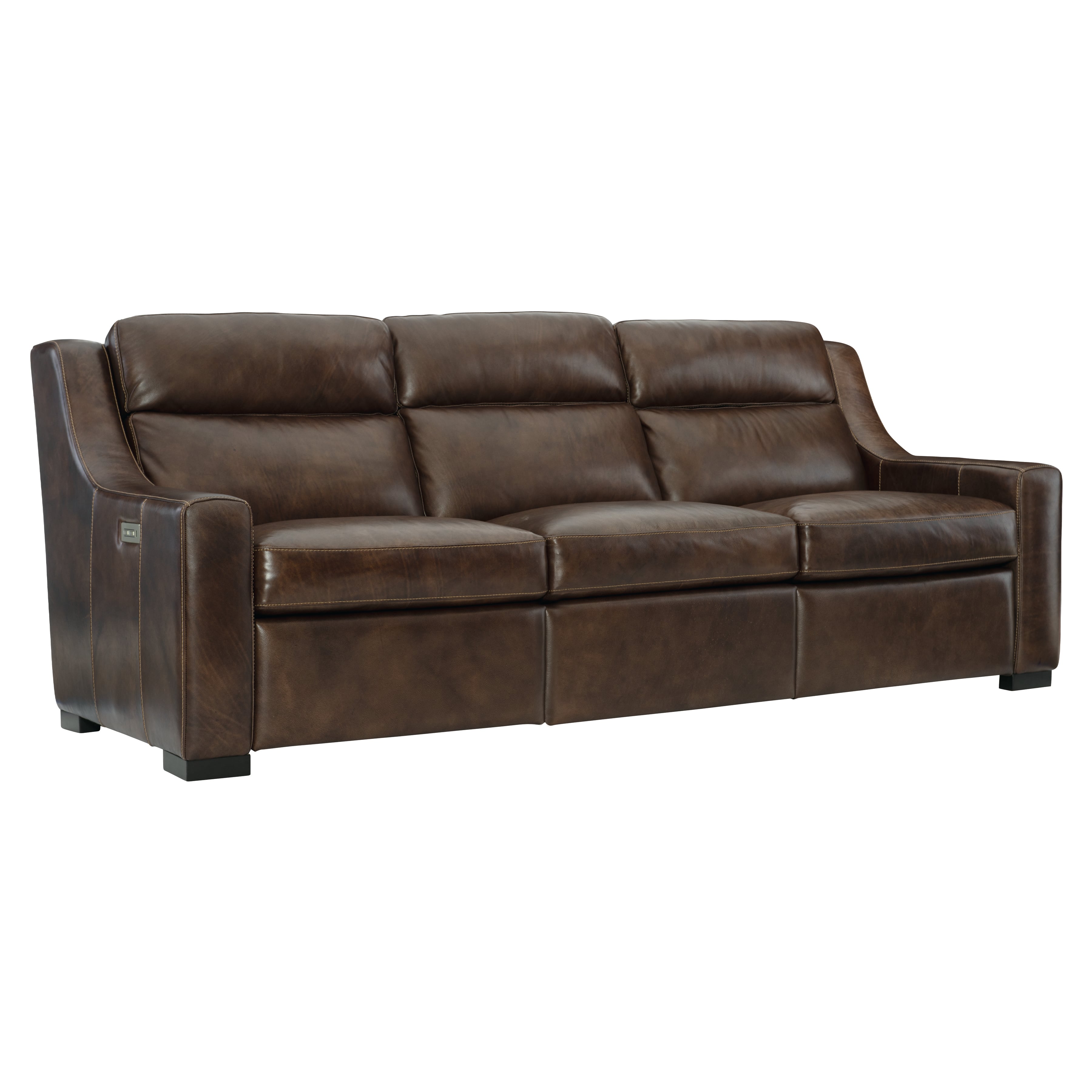 Bernhardt Bernhardt Living 400166796 Germain Leather Power Motion Sofa