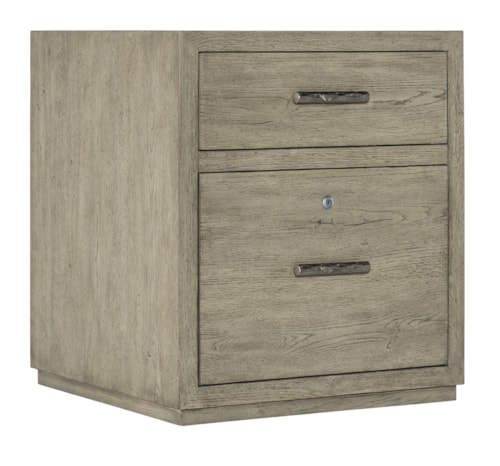 Casual 2-Drawer Office File Cabinet