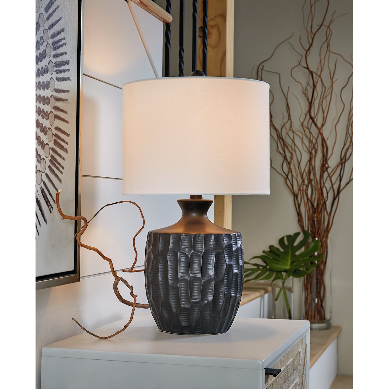 Signature Design by Ashley Ellisley Ceramic Table Lamp