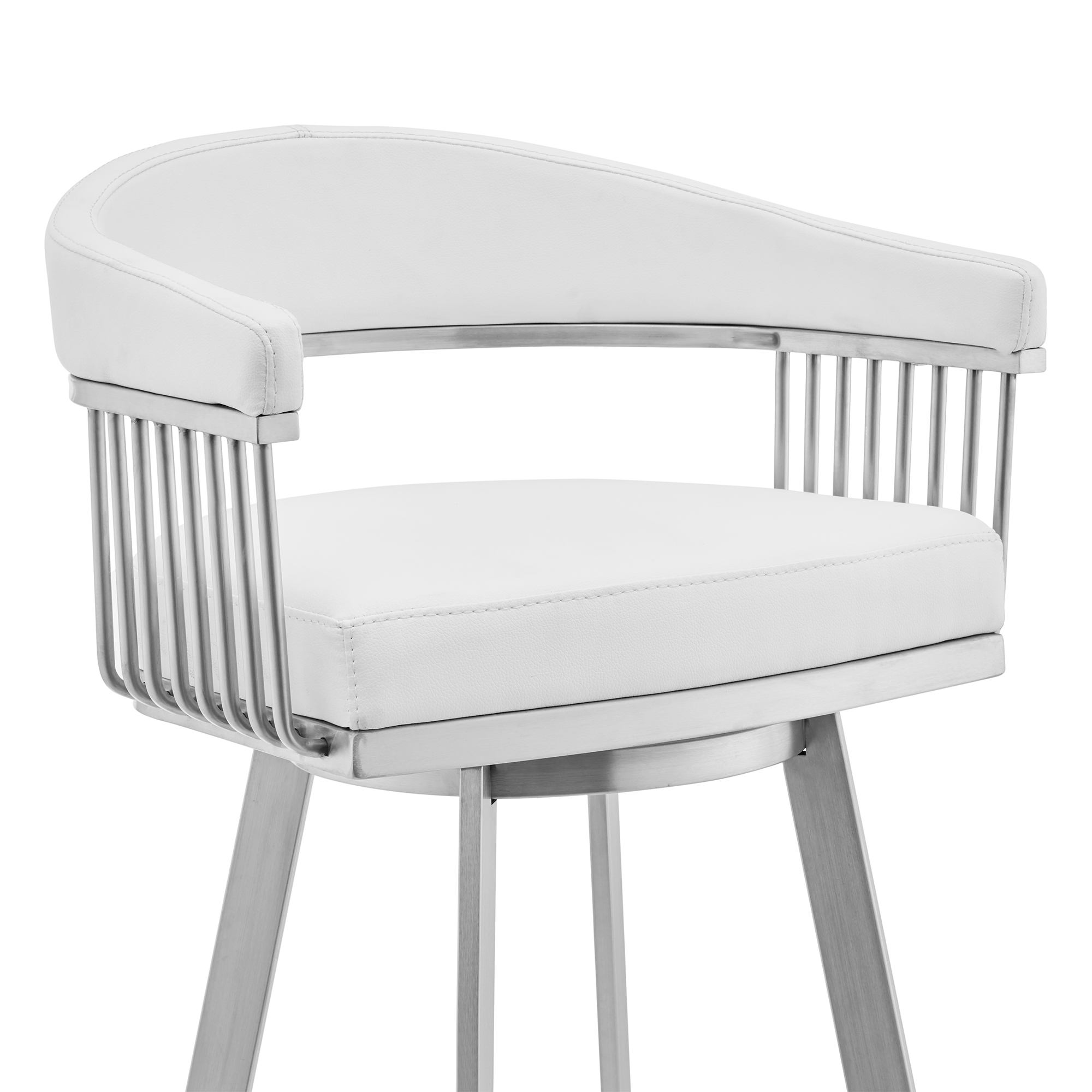 Armen Living Chelsea Counter Height Swivel Barstool