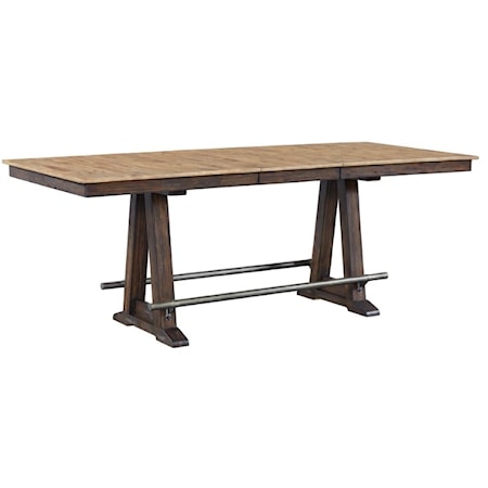 Trestle Counter-Height Table