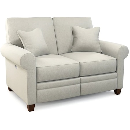 Customizable Duo Reclining Loveseat with USB Ports