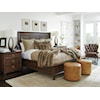 Lexington Silverado Walnut Creek Wood Panel Bed 6/6 King