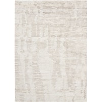 5'6" x 7'5" Ivory/Grey Rectangle Rug