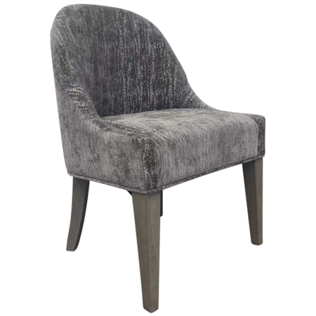 Upholstered Armless Side Chair