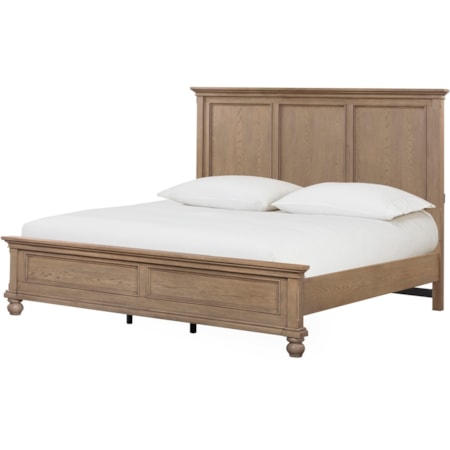King Panel Bed
