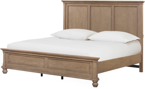 Traditional King Panel Bed