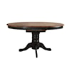 Liberty Furniture Carolina Crossing Pedestal Table and Chair Set