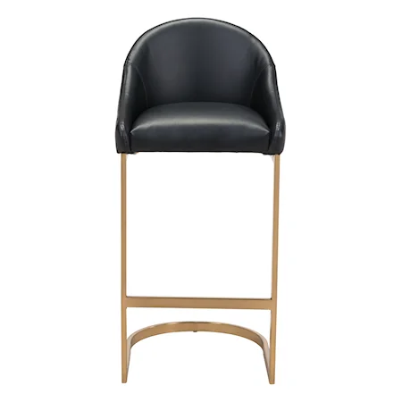 Scott Bar Chair Black