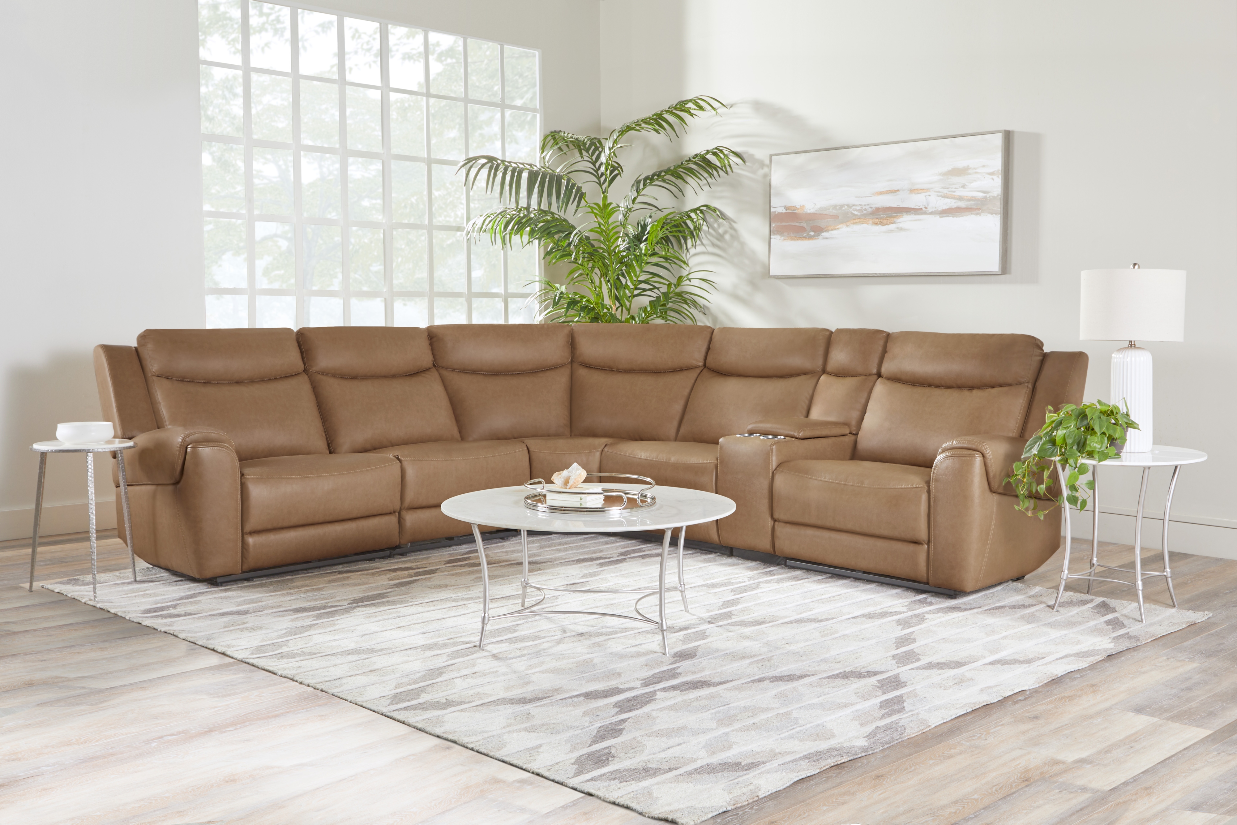 Parker Living Momentum 6-Piece Power Reclining Sectional Sofa