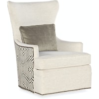 Transitional Swivel Chair