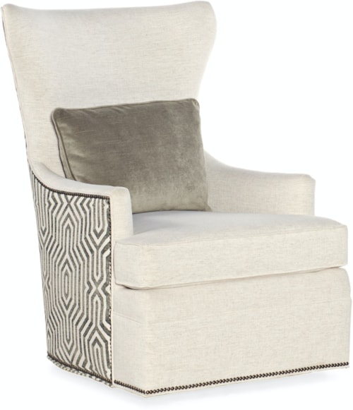 Transitional Swivel Chair
