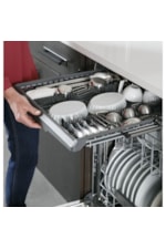 GE Appliances Dishwashers GE(R) Top Control with Stainless Steel Interior Dishwasher with Sanitize Cycle & Dry Boost with Fan Assist