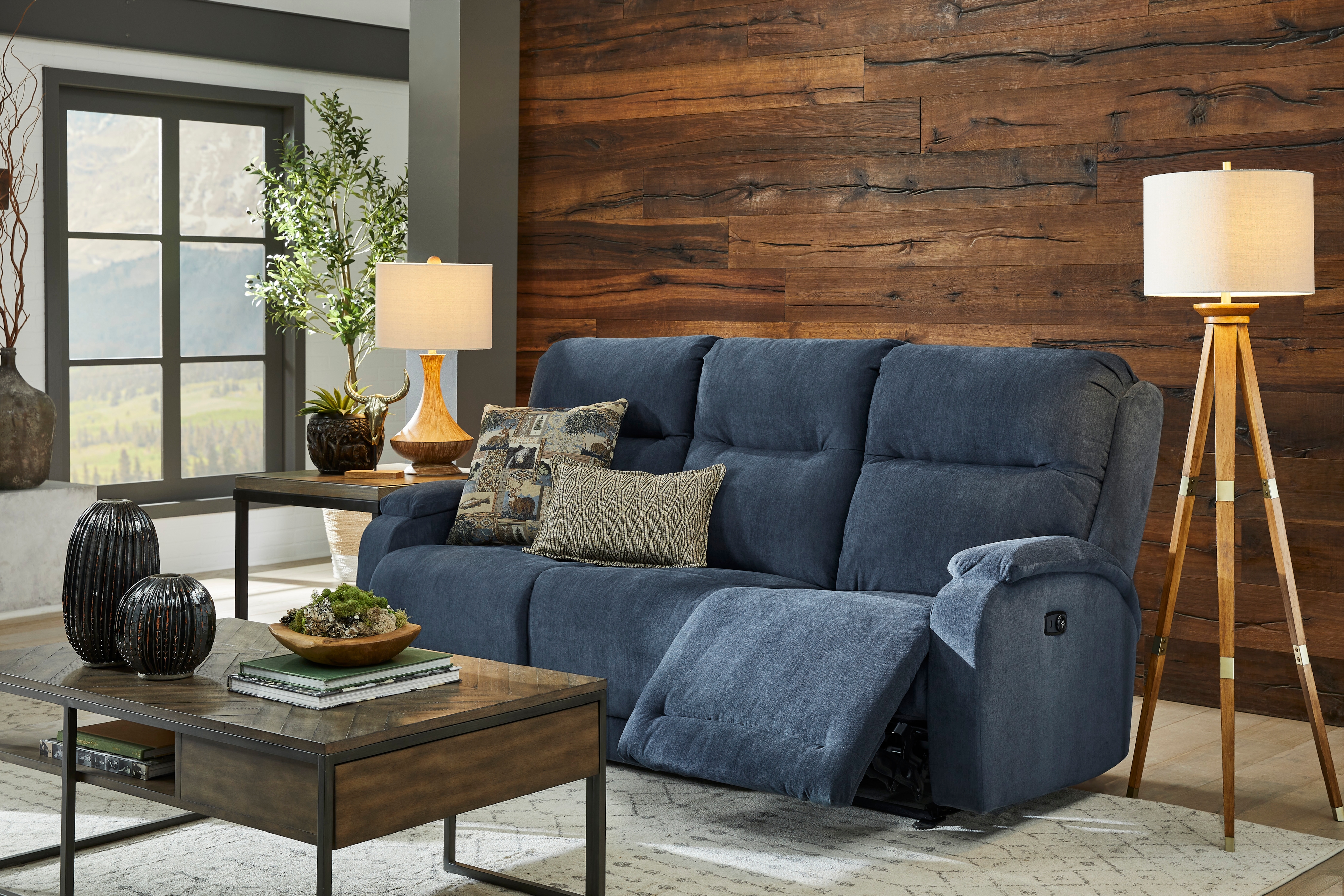 Best Home Furnishings Field & Stream Power Reclining Wall-Safe Sofa