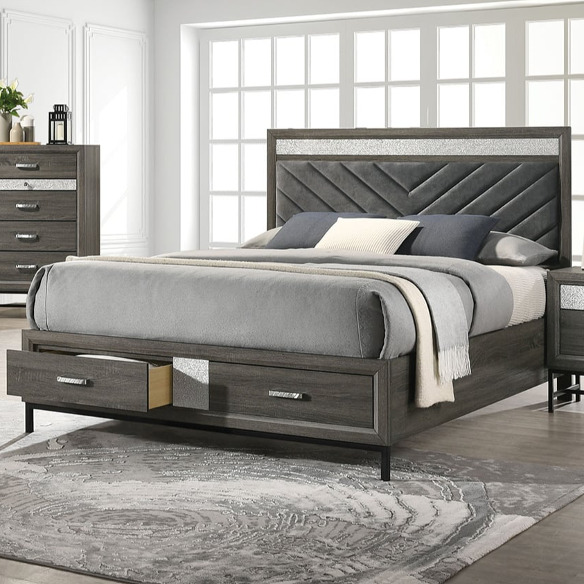 Upholstered Queen Bed