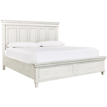 Farmhouse Queen Panel Bed with USB Port