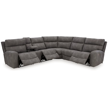 6-Piece Power Reclining Sectional