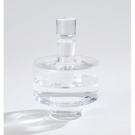 JESNEN CLEAR GLASS CARAFE SHORT