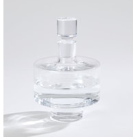 JESNEN CLEAR GLASS CARAFE SHORT