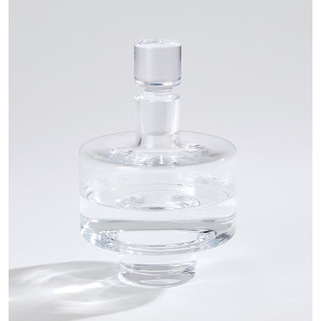 JESNEN CLEAR GLASS CARAFE SHORT