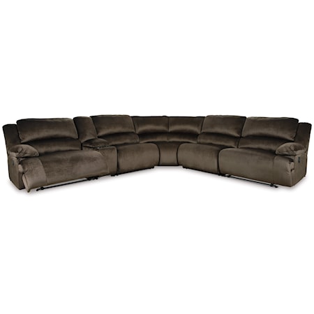 6-Piece Reclining Sectional