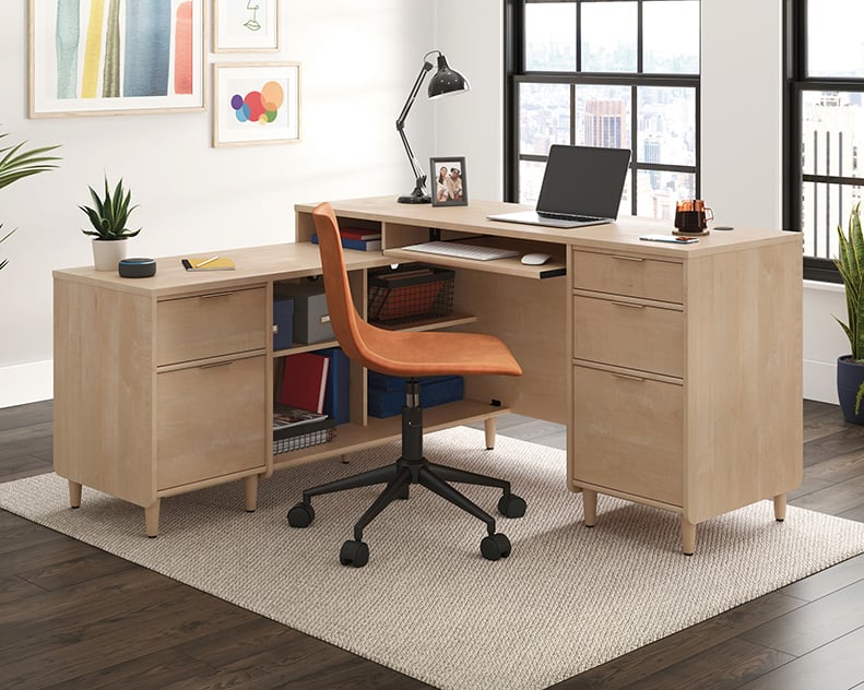 Sauder Clifford Place L-Shaped Desk