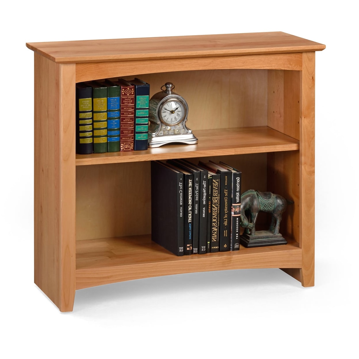 Archbold Furniture Alder Bookcases Customizable 36 X 29 Open Bookcase