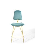 Modway Ponder Performance Velvet Counter Stool