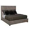 Bernhardt Bernhardt Interiors Morgan Leather Panel Bed Queen