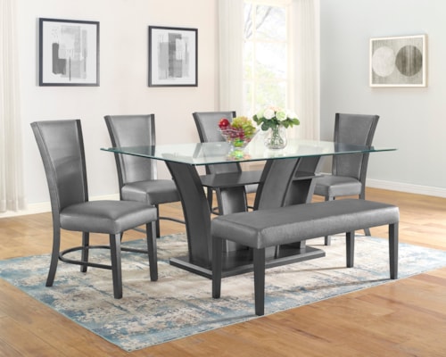 Contemporary 6-Piece Dining Set