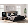Ashley Signature Design Charlang Queen Panel Platform Bed with 2 Extensions