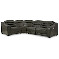 Contemporary 4-Piece Power Reclining Sectional