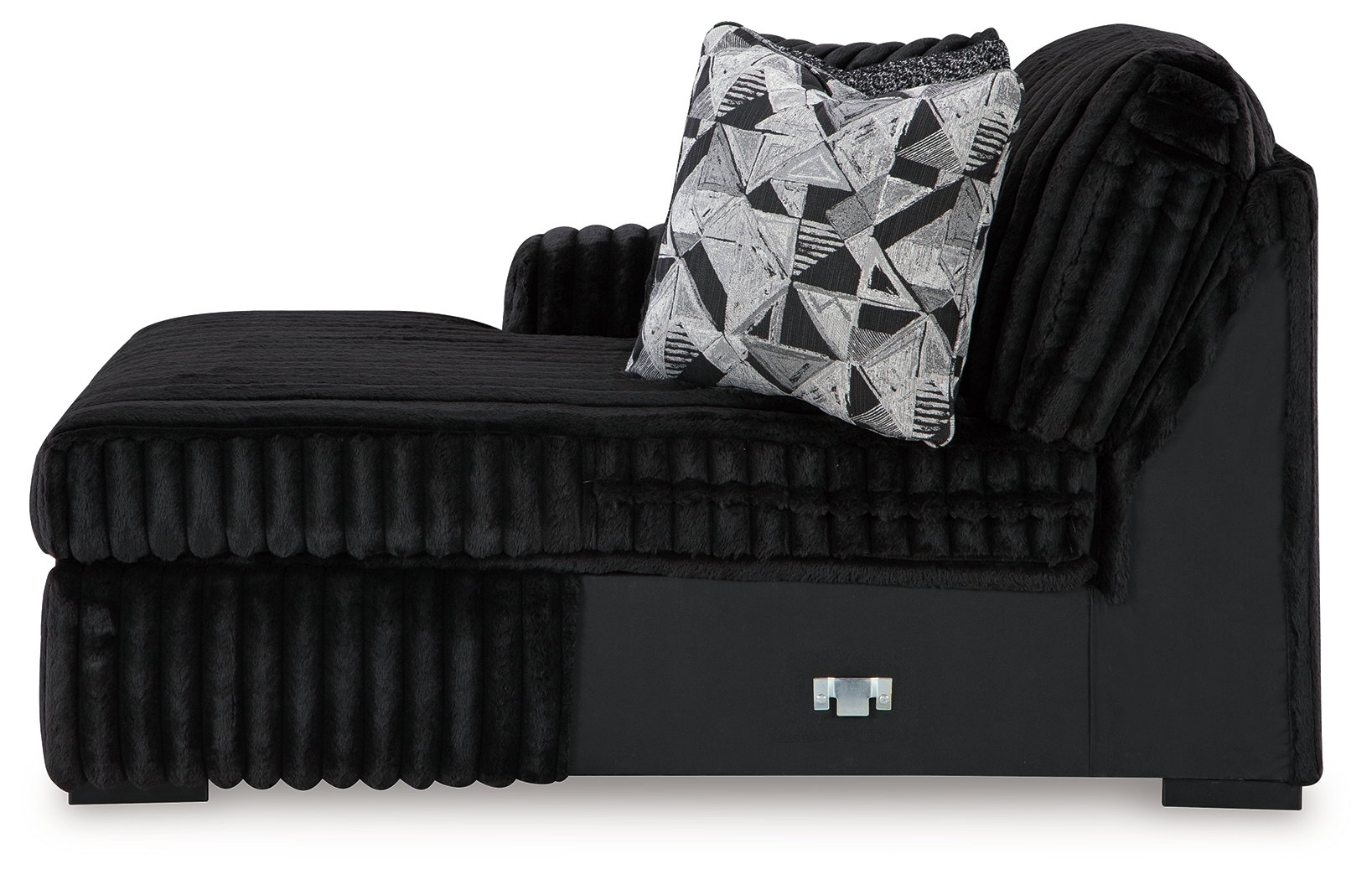 Signature Design by Ashley Midnight-Madness 4-Piece Sectional And Ottoman