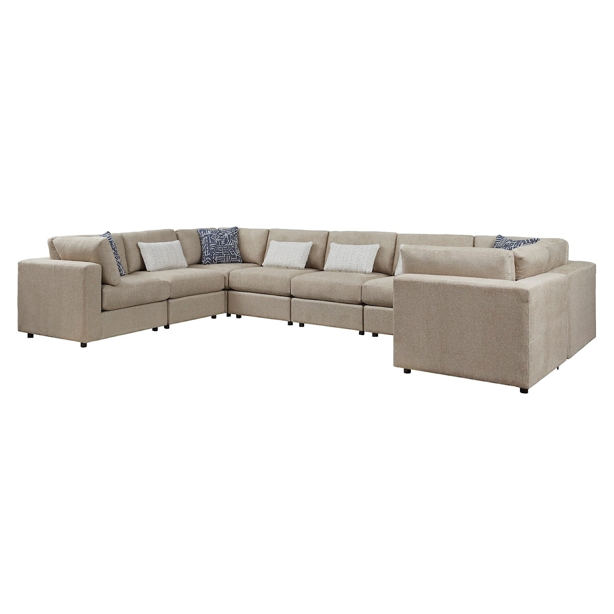 VFM Signature 5008 MIDNA OATMEAL 8-Piece Modular Sectional