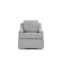 Contemporary Ayla Swivel Glider Chair