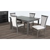 New Classic Furniture Flair 5-Piece Dining Set