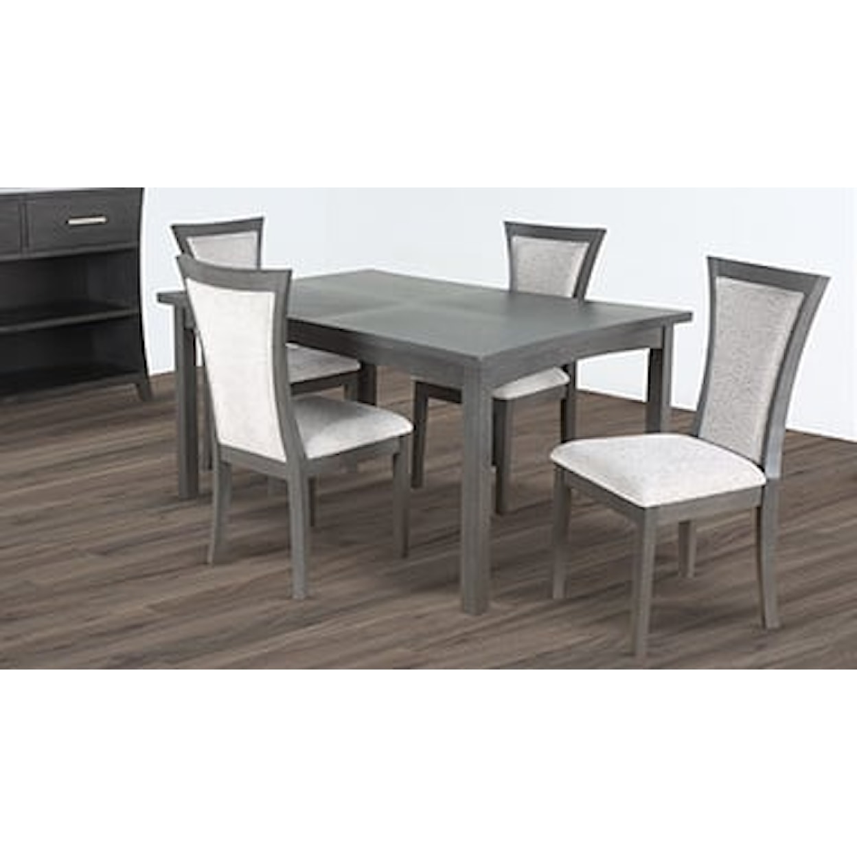 New Classic Furniture Flair 5-Piece Dining Set