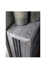 Artistica Accolade Contemporary Gray Wood Console Table