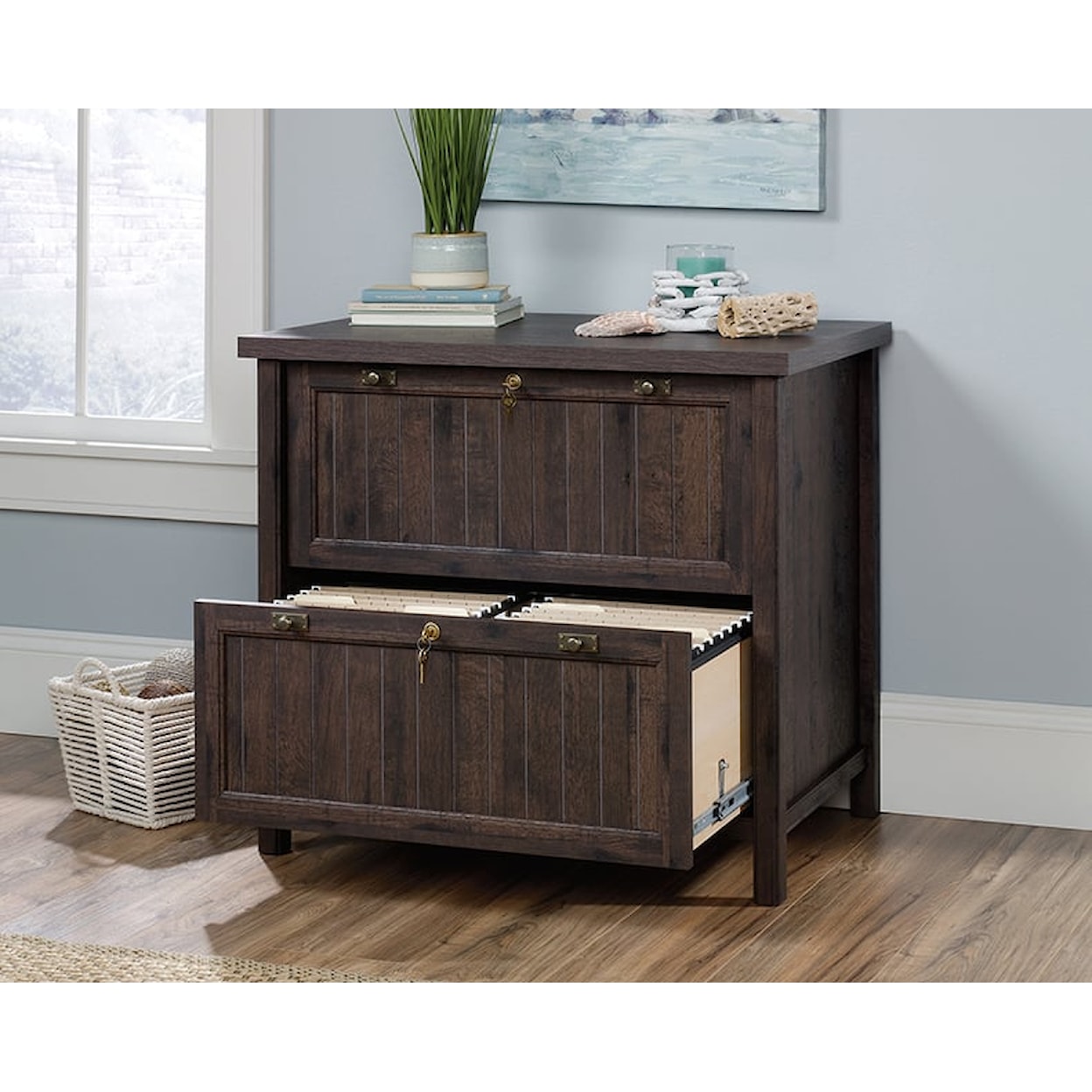 Sauder Cannery Bridge Lateral File Cabinet