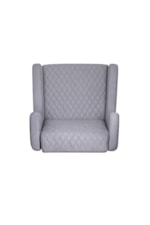 Powell Jerika Transitional Wingback Accent Chair with Quilted Design