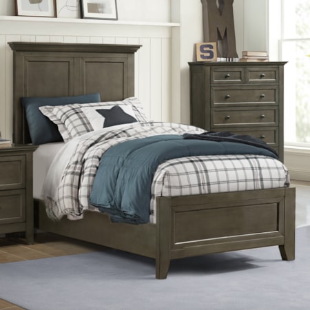 Twin Panel Bed