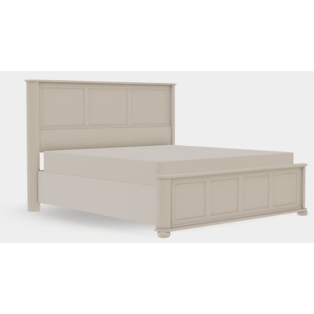 King Panel Bed Right Drawerside