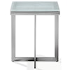 Modus International Eliza End Table in Ultra White