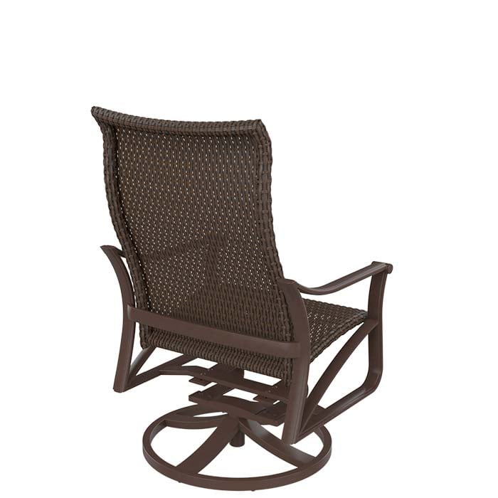 Tropitone Corsica Woven Swivel Action Lounge Chair