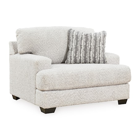 Oversized Chair &amp; Ottoman