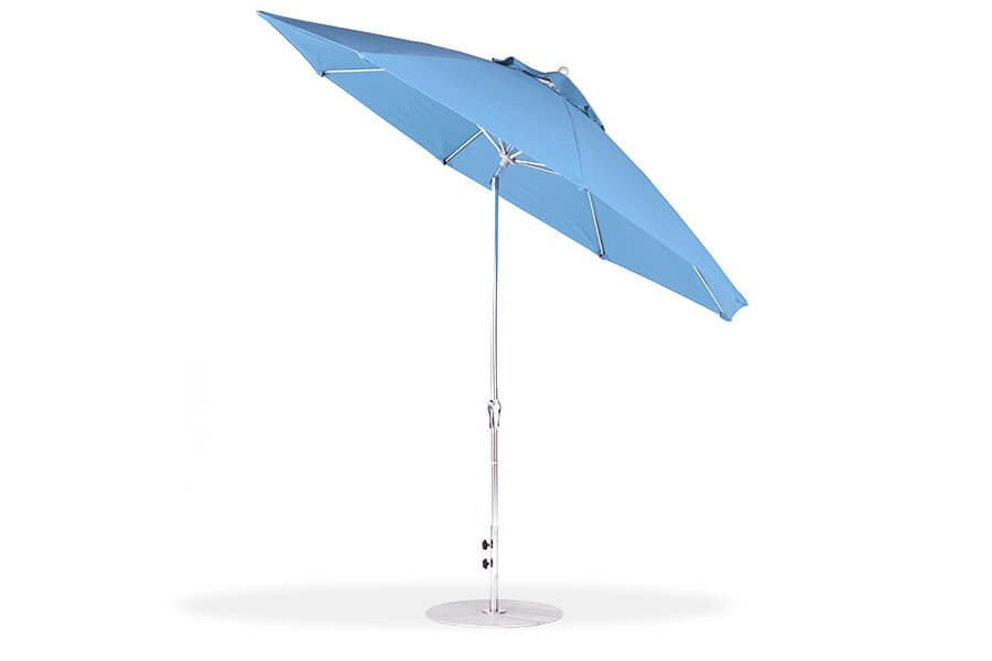 Crank Lift Auto-Tilting Market Umbrella