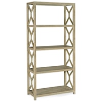 Coastal 4-Shelf Etagere