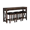 Liberty Furniture Lennox 4-Piece Console Set