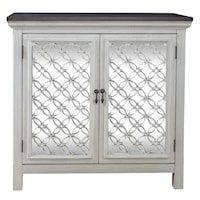 Farmhouse 2-Door Accent Cabinet